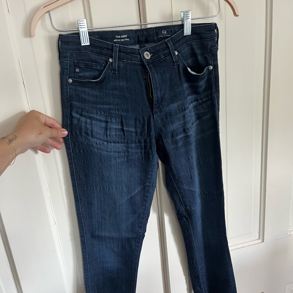 AG abbey dark blue super skinny jean